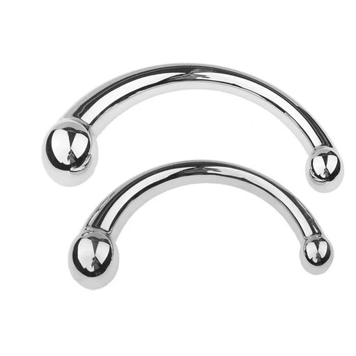Ended Elegant 5858 Double Steel Anal Hook Stainless 1117